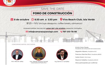 Foro de Construcción SAVE THE DATE